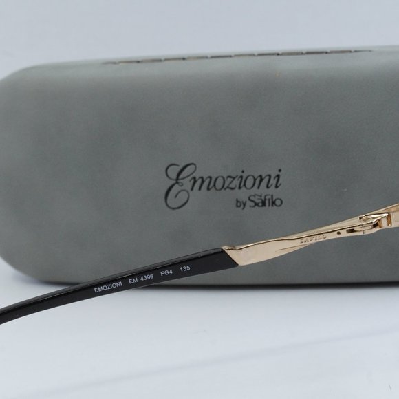 FINAL PRICE NEW EMOZIONI EM 4396 0FG4 00 BROWN GOLD EYEGLASSES main image 5